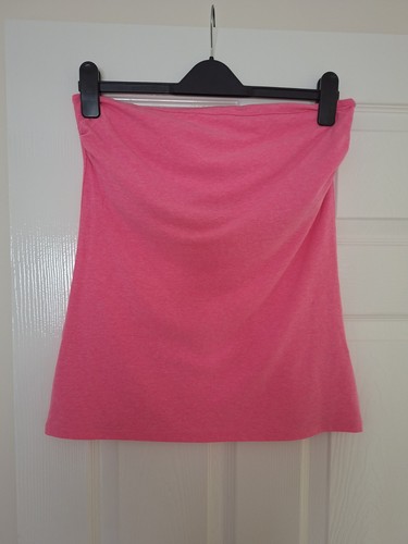 Woman pink bandeau top - woman's,