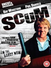 Scum SIGN METAL PLAQUE Film Movie Advert poster art print man cave cine