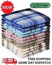 Men'S Handkerchiefs, 12 Pack