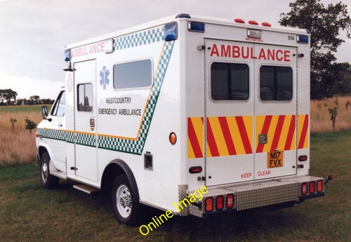 Ambulance photo 6x4 reg - reg, no