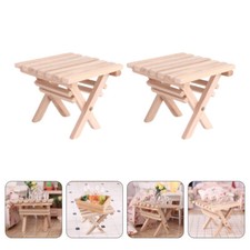 2-Pack Small Folding Tables for Indoor and Outdoor Use
