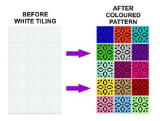 Mosaic Floral Stickers