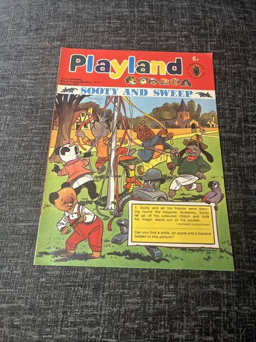 Playland comic may - playland,
