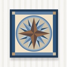 Barn Quilt Square, 8 Sizes, Outdoor & Indoor Wall Art, Home Decor, BQ024-17