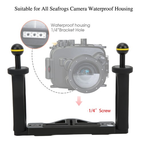 Video light holder underwater - light,