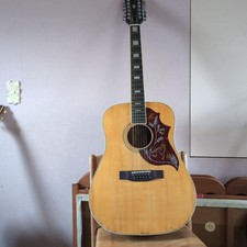 Aria 12-string acoustic guitar Hummingbird style Japan Vintage Rare from Japan