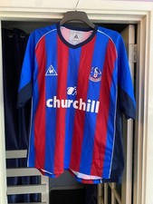 Crystal Palace 2002/03 Le Coq Sportif Home Football Shirt Size 50-52” (XXL)