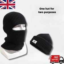 2 IN 1 Mens Beanie Hat