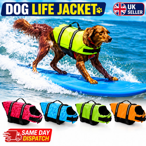 Dog life jacket pet safety - jacket,
