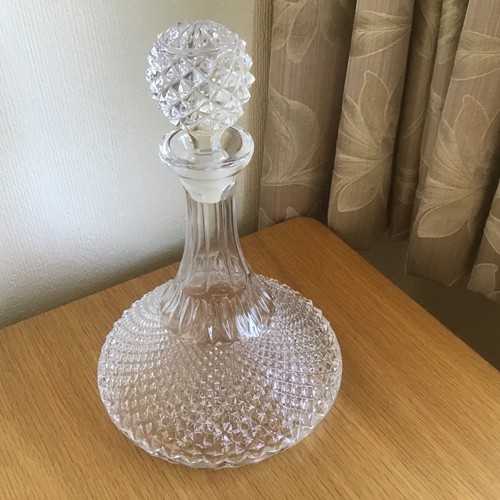 Vintage diamond cut crystal - cut,