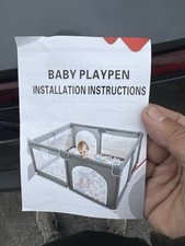 Baby Playpen with Anti-Slip