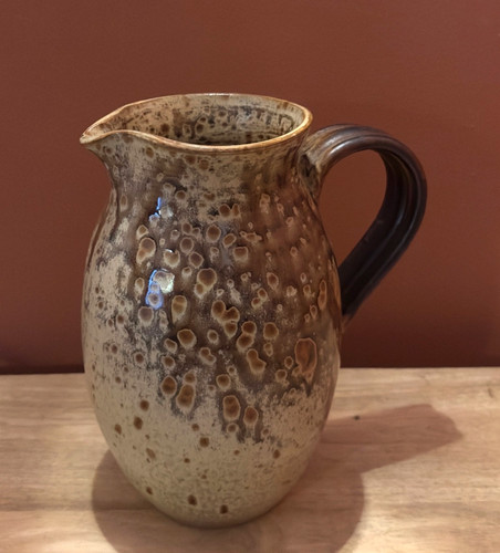 Studio pottery jug - jug, vase