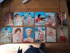 Vintage Postcards  12 Model Glamour  Postcards