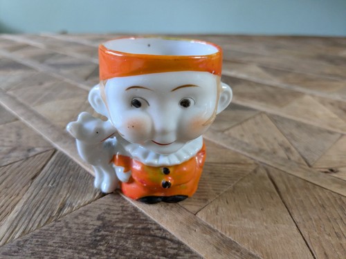 Antique japanese porcelain egg - antique,