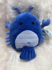 Squishmallow Lobert the Blue Lobster Plush 7.5 Inch Soft Toy 