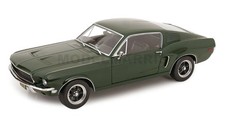 KK-SCALE KKDC120221 Ford Mustang GT Fastback Dark Green 1968 Bullitt Look-A-Like