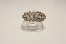 Ring 9ct Gold  - Size M1/2  Cubic Zirconia
