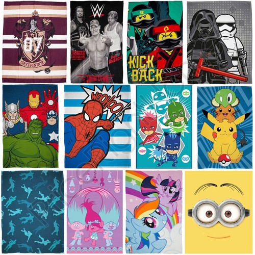 Kids fleece blankets - fleece, sofa