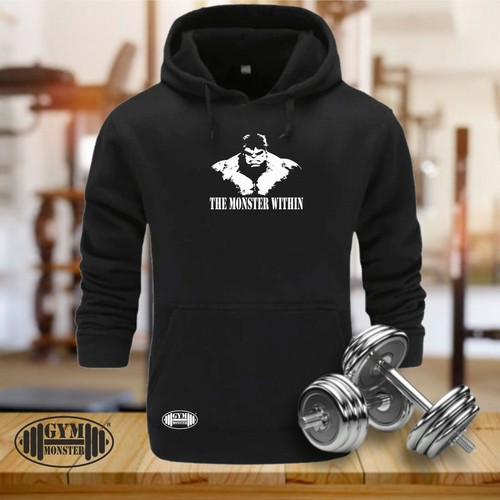 Monster within hoodie - monster,