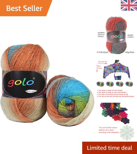 Soft colorful wool - colorful,