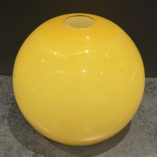 Vintage Amber Cased Glass