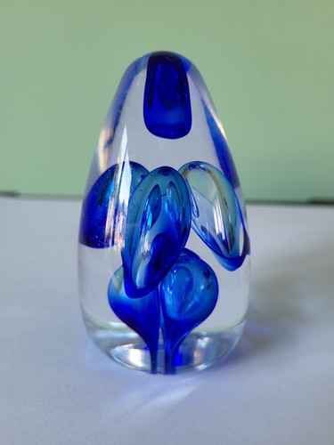 Langham art glass teardrop - a,