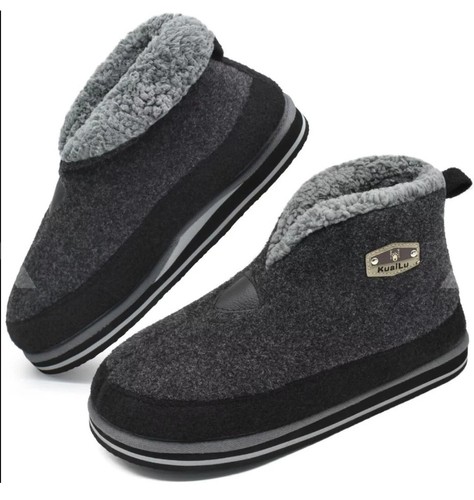 Kuailu men black - black/grey, felt