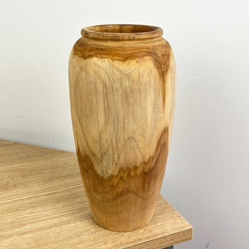 Wooden vase for artificial - vase,