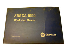 Simca 1000 saloon incl - saloon, (incl