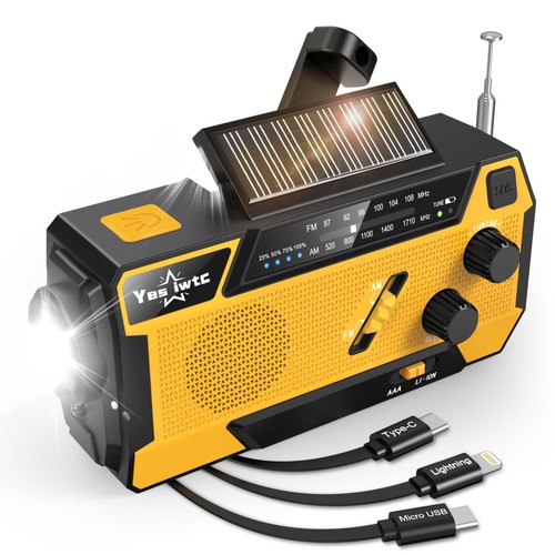 Wind solar radio 7400mwh - solar, radio,