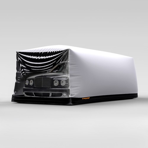 Outdoor car storage bubble - car,
