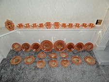 Retro 50`s Peach Fire King