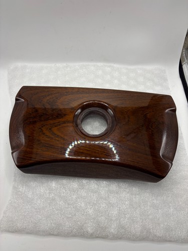 Wood steering wheel horn pad - wood,