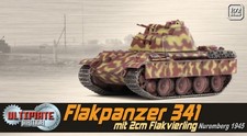 60594 Dragon Armor 1:72 Flakpanzer 341 with 2cm Flakvierling, Nuremberg 1945