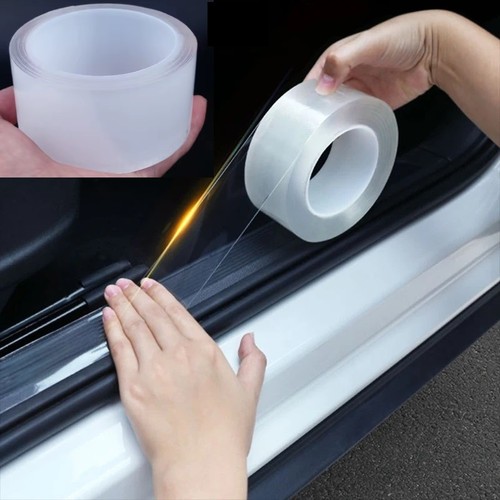 Clear protector sill - scuff, car