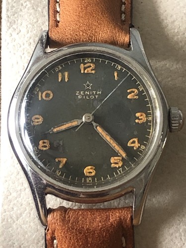 Vintage zenith pilot military - vintage,