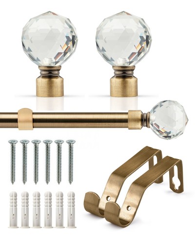 Extendable curtain poles - extendable, with