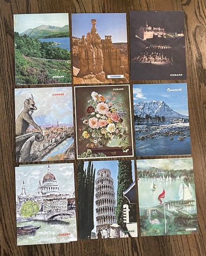 Vintage lot cunard - lot, 9