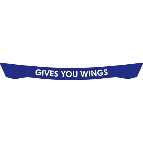 Gives you wings helmet visor - gives,