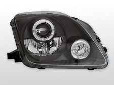 Projecteurs for Honda PRELUDE 97-01 Angel Eyes Noir LHD LPHO24EL XINO