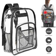 Clear Backpack Heavy Duty