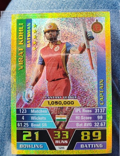 Virat kohli card india cricket - kohli,