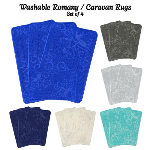 Caravan romany mats - romany, 4pc