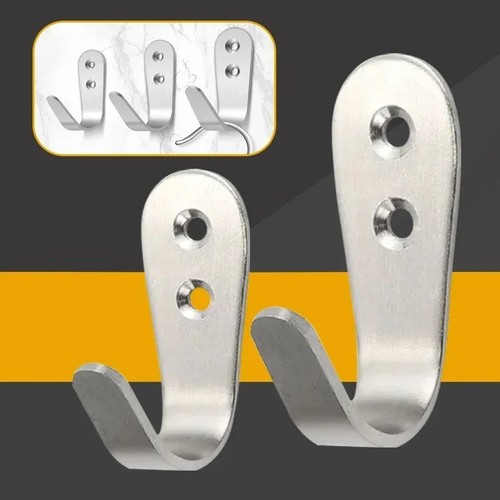 5pcs clothes hooks stainless - hooks,,