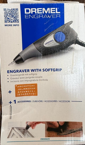 Dremel engraver with soft grip - dremel,