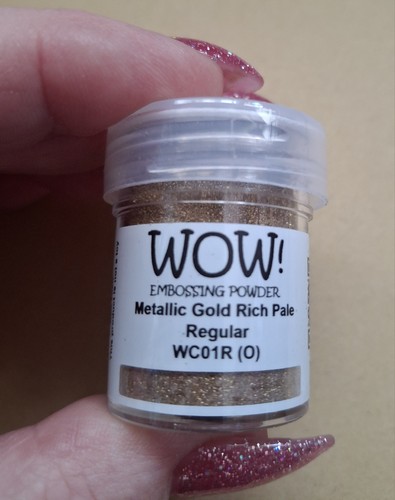 Wow embossing powder metallic - wow!,
