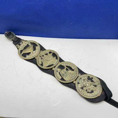 Horse brasses martingale 4 - brasses, x