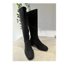 NEXT Black Suede Knee High