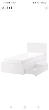 IKEA Malm Single Bed With To