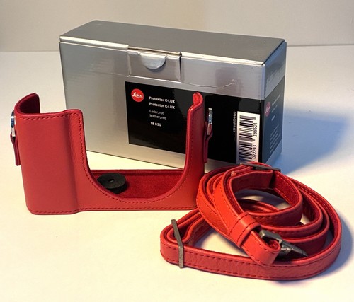 Leica lux red leather - c-lux,